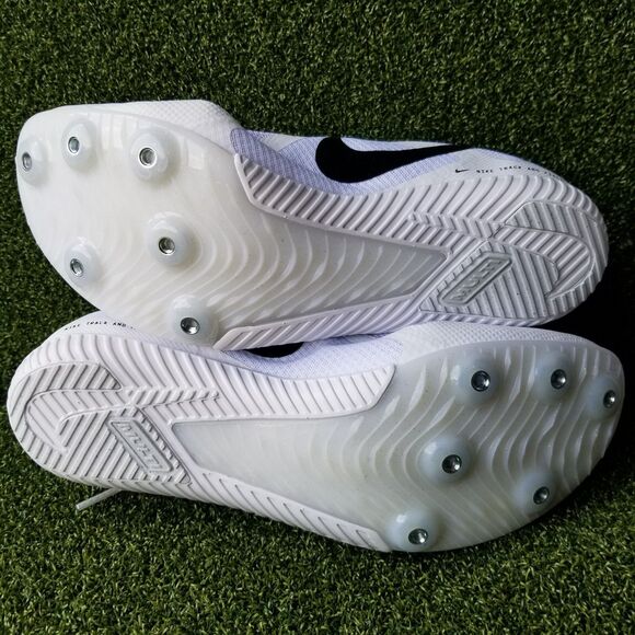 Nike Rival Cleats Track & Field Multi-Event Spikes Mens Size 8 White DC8749-100 - Picture 5 of 8